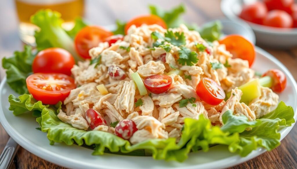 Basic Chicken Salad Recipe with Canned Chicken