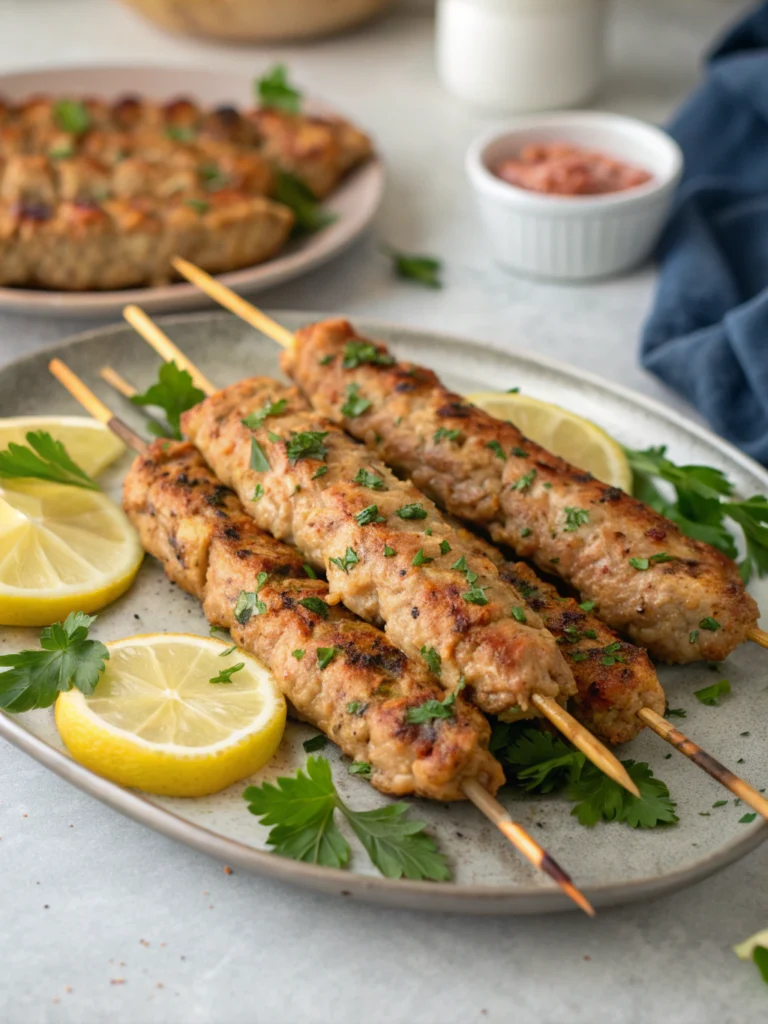 turkish minced chicken kebab recipe